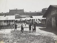 Stambena bijeda u Zagrebu 1924. godine. Barake na Ciglani (Zbirka Vladimira Ćepulića, HMMF-4711)